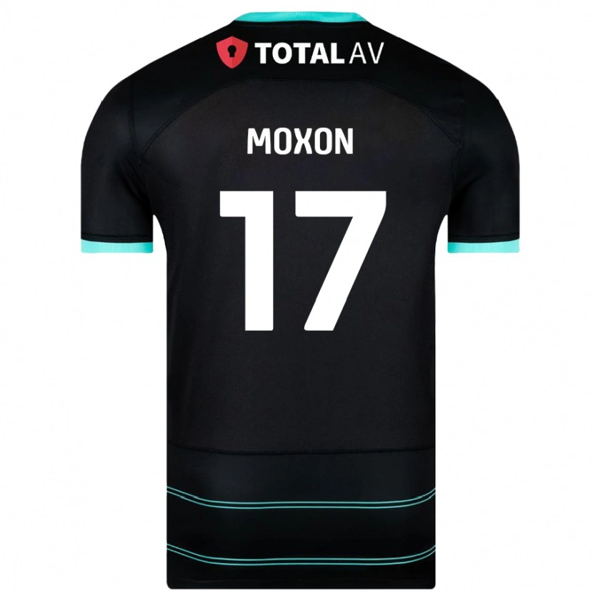 Danxen Dětské Owen Moxon #17 Černý Daleko Hráčské Dresy 2024/25 Dres