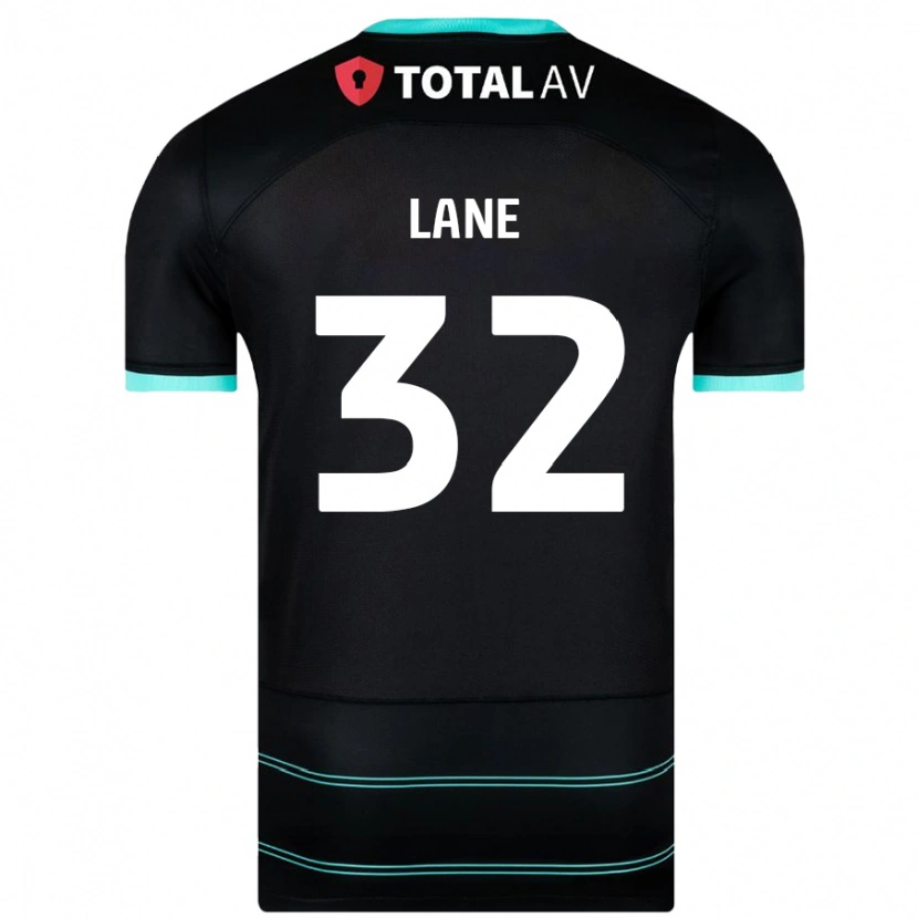 Danxen Dětské Paddy Lane #32 Černý Daleko Hráčské Dresy 2024/25 Dres