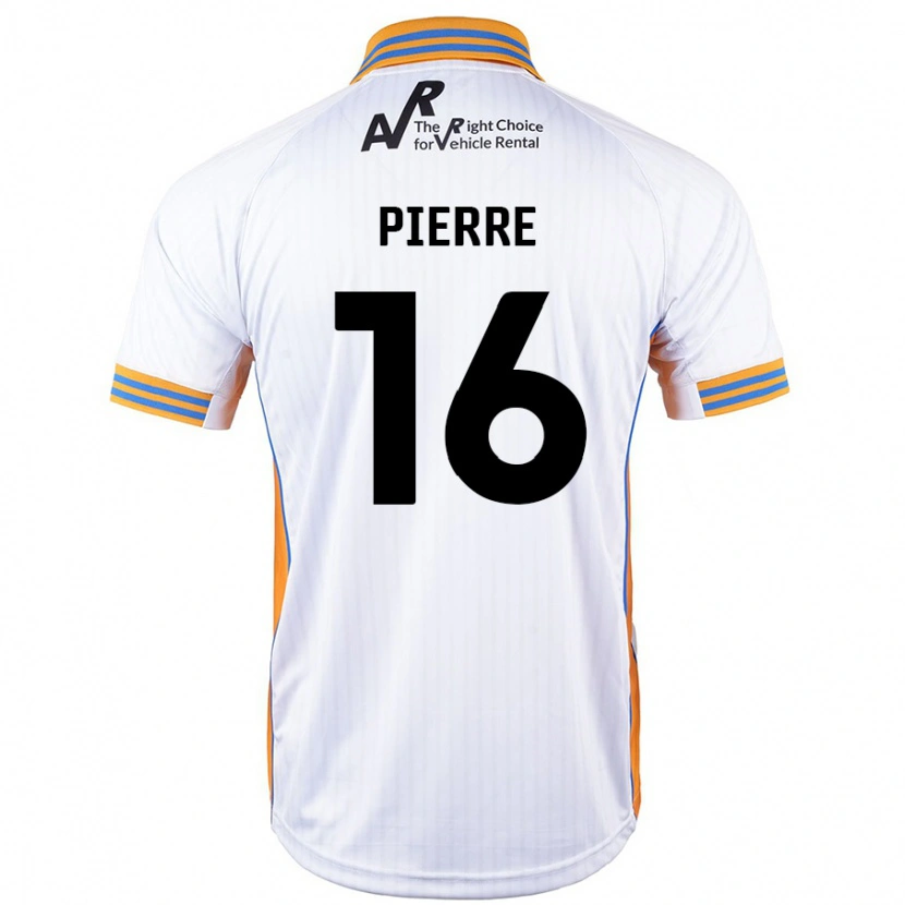 Danxen Dětské Aaron Pierre #16 Bílý Daleko Hráčské Dresy 2024/25 Dres