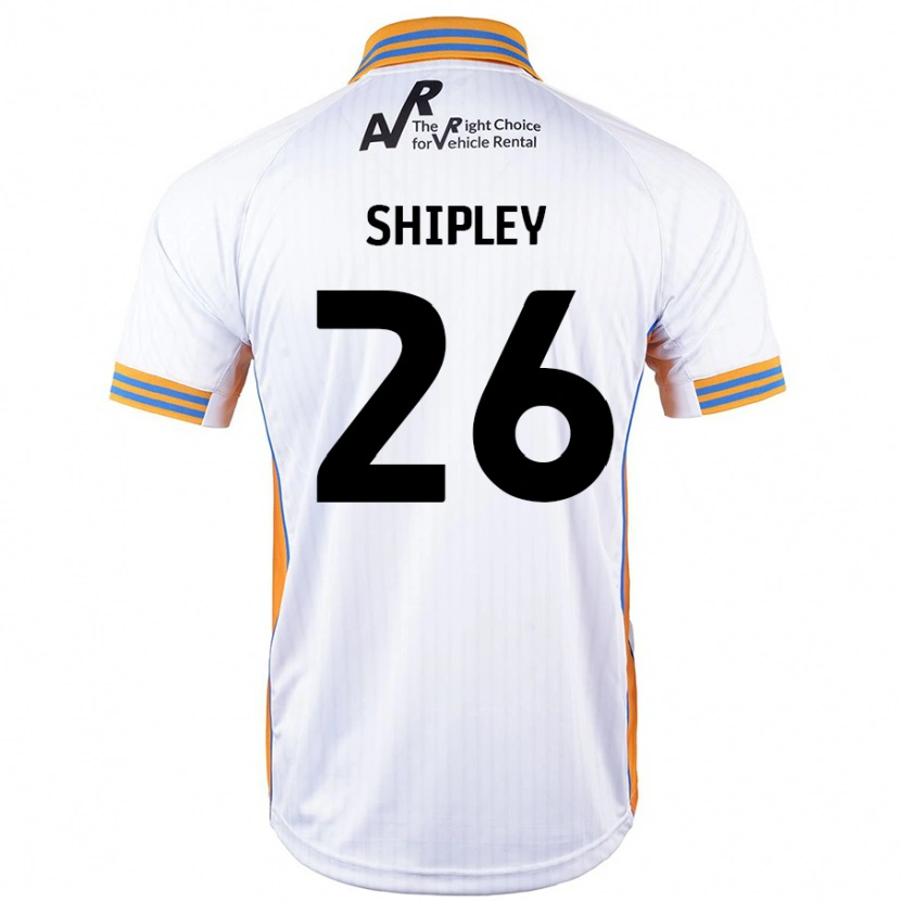 Danxen Dětské Jordan Shipley #26 Bílý Daleko Hráčské Dresy 2024/25 Dres