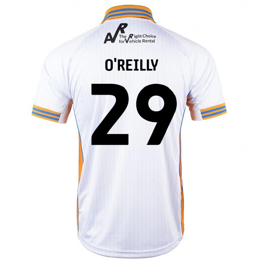 Danxen Dětské Tommi O'reilly #29 Bílý Daleko Hráčské Dresy 2024/25 Dres