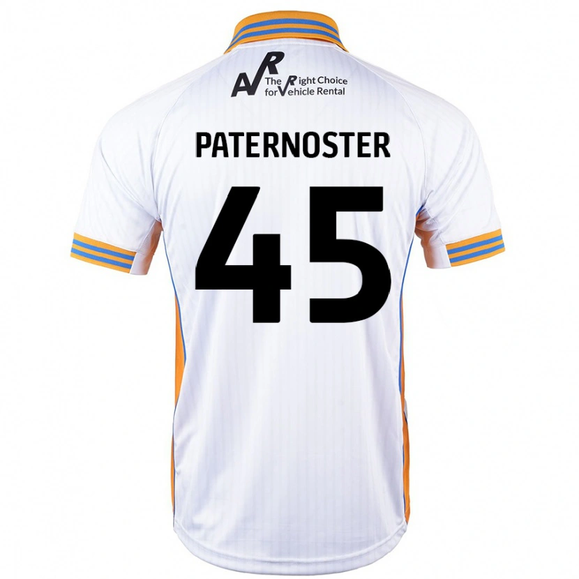 Danxen Dětské Vladimir Paternoster #45 Bílý Daleko Hráčské Dresy 2024/25 Dres