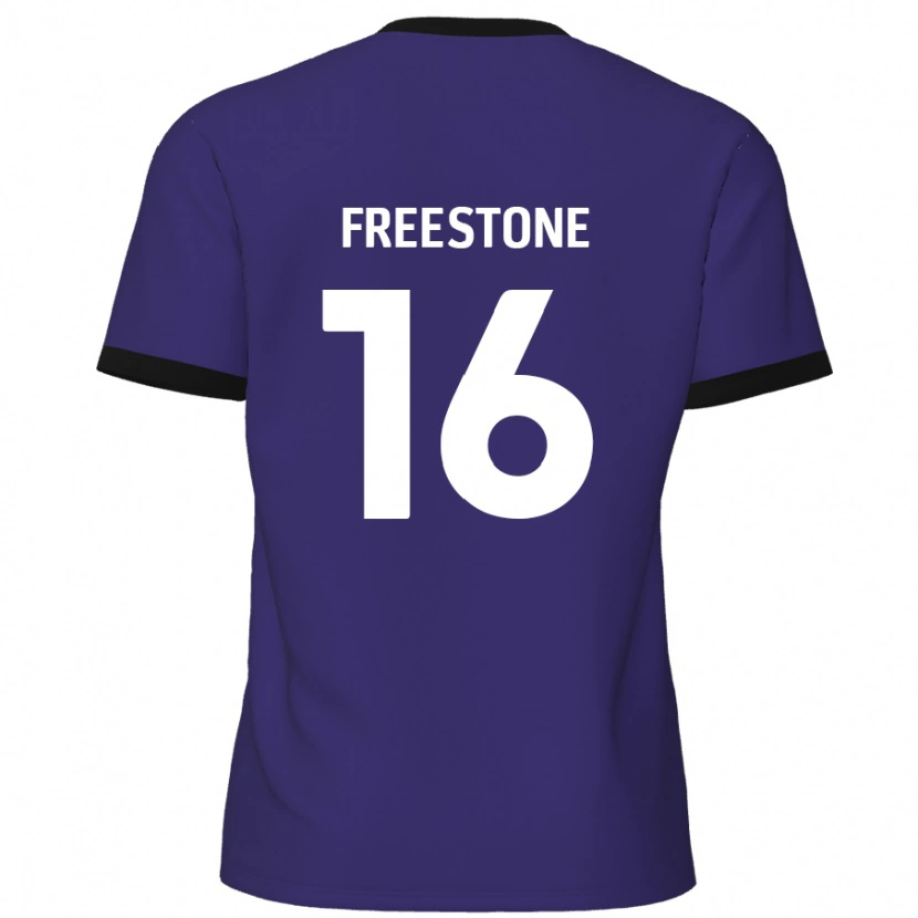 Danxen Dětské Lewis Freestone #16 Fialová Daleko Hráčské Dresy 2024/25 Dres