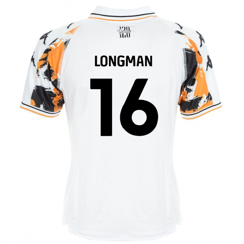 Danxen Dětské Ryan Longman #16 Bílý Daleko Hráčské Dresy 2024/25 Dres