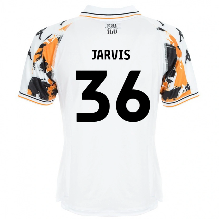 Danxen Dětské Will Jarvis #36 Bílý Daleko Hráčské Dresy 2024/25 Dres