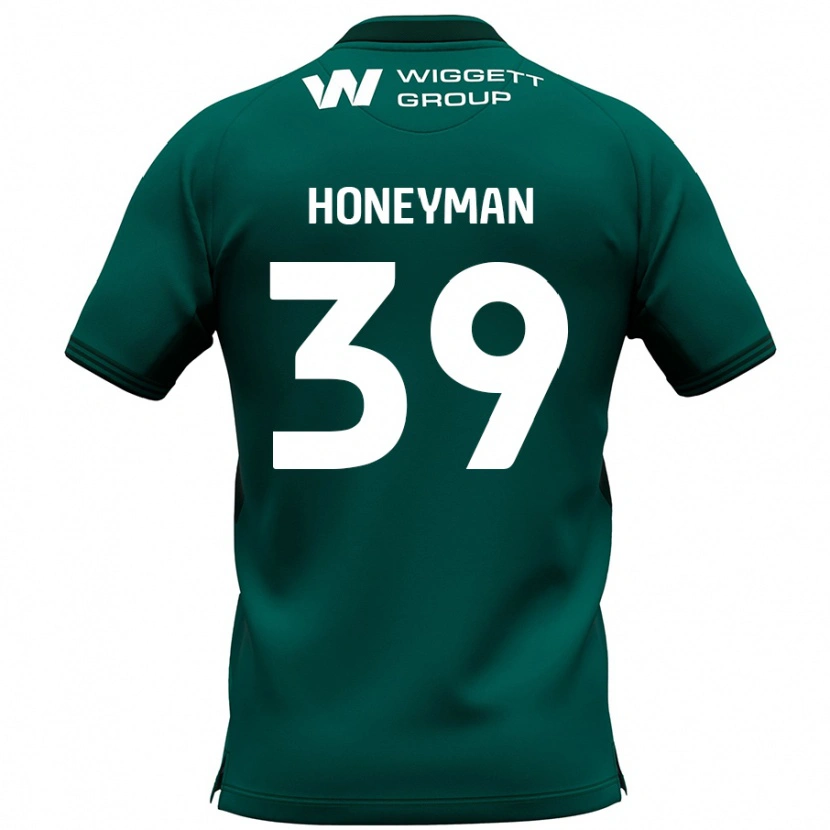 Danxen Dětské George Honeyman #39 Zelený Daleko Hráčské Dresy 2024/25 Dres