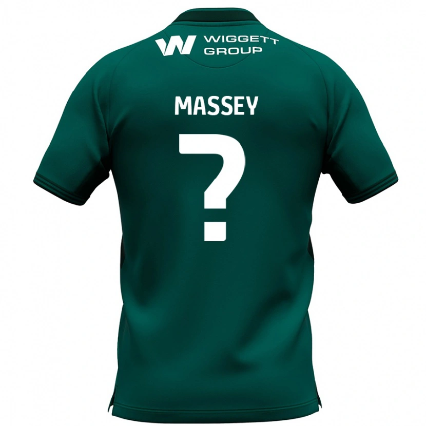 Danxen Dětské Alfie Massey #0 Zelený Daleko Hráčské Dresy 2024/25 Dres