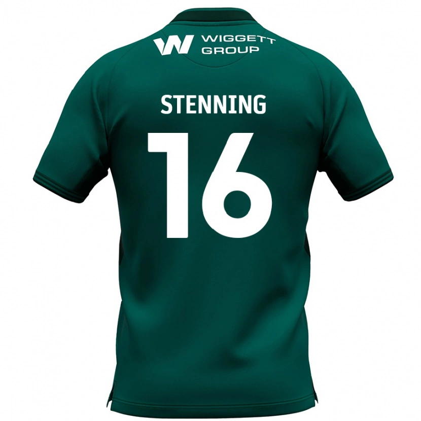 Danxen Dětské Ellie Stenning #16 Zelený Daleko Hráčské Dresy 2024/25 Dres