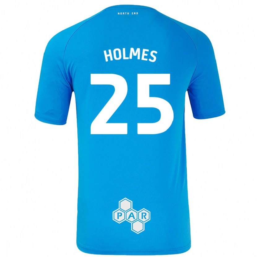 Danxen Dětské Duane Holmes #25 Nebesky Modrá Daleko Hráčské Dresy 2024/25 Dres