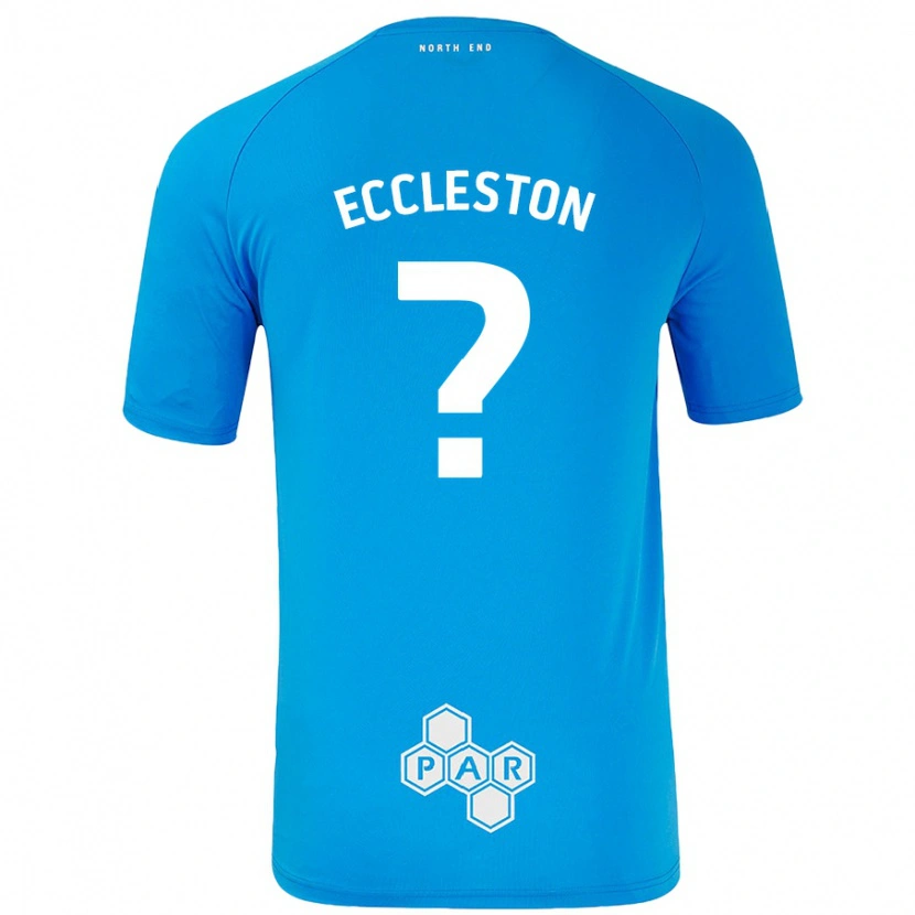 Danxen Dětské Ethan Eccleston #0 Nebesky Modrá Daleko Hráčské Dresy 2024/25 Dres