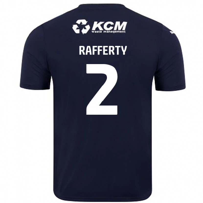 Danxen Dětské Joe Rafferty #2 Námořnická Modrá Daleko Hráčské Dresy 2024/25 Dres