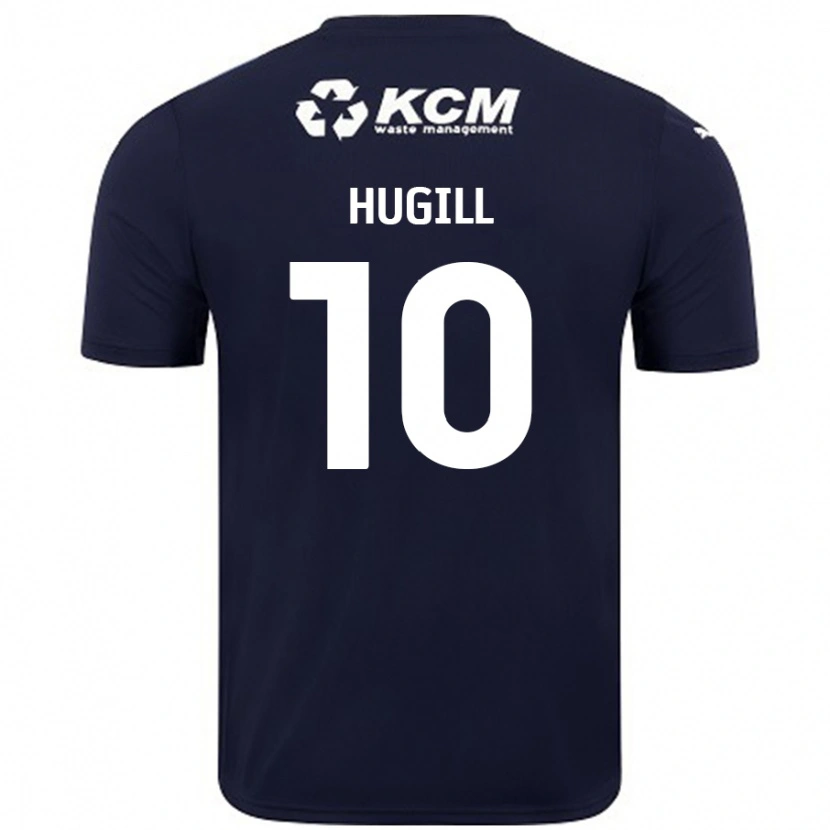 Danxen Dětské Jordan Hugill #10 Námořnická Modrá Daleko Hráčské Dresy 2024/25 Dres