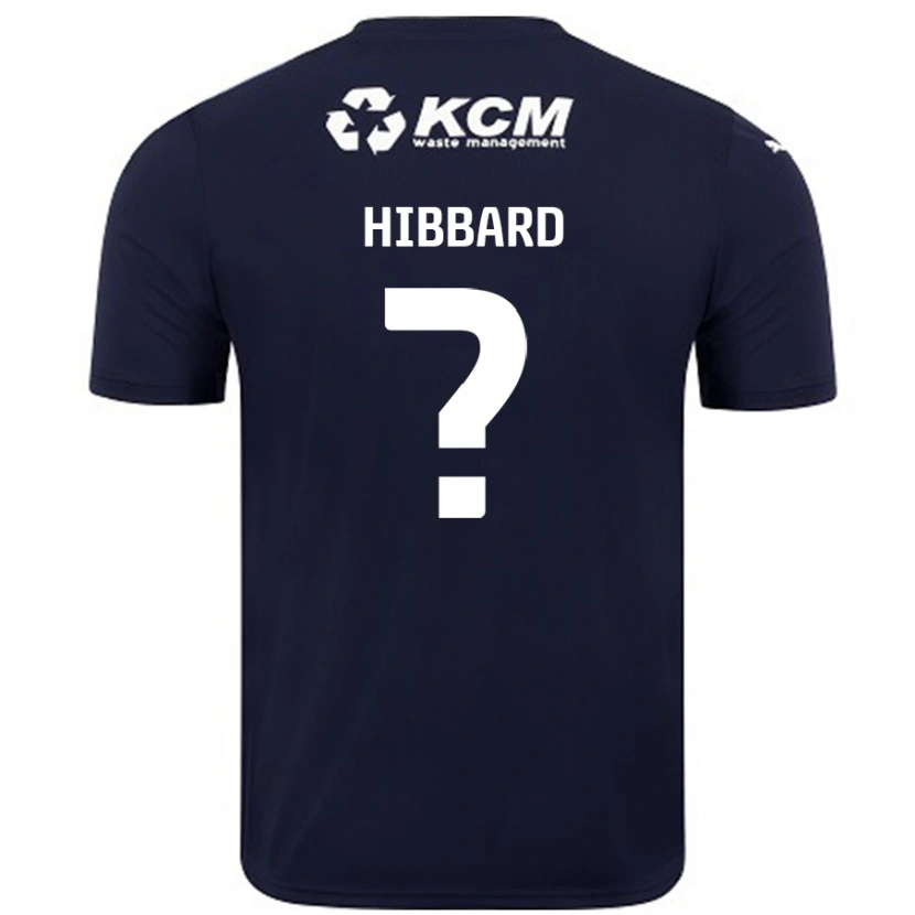 Danxen Dětské Zac Hibbard #0 Námořnická Modrá Daleko Hráčské Dresy 2024/25 Dres