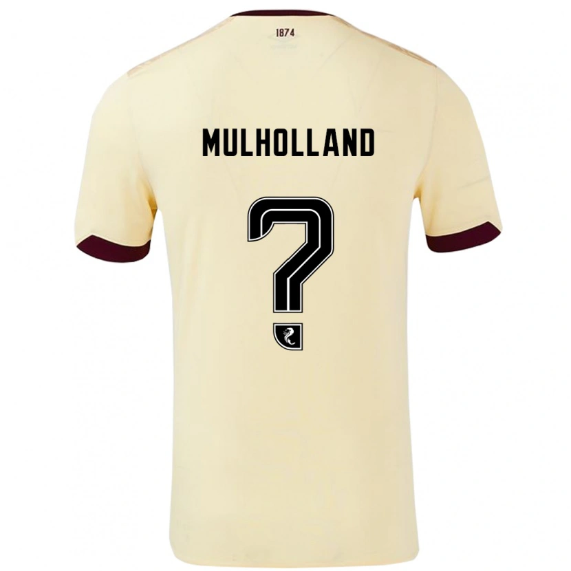 Danxen Dětské James Mulholland #0 Burgundsko Krémová Daleko Hráčské Dresy 2024/25 Dres