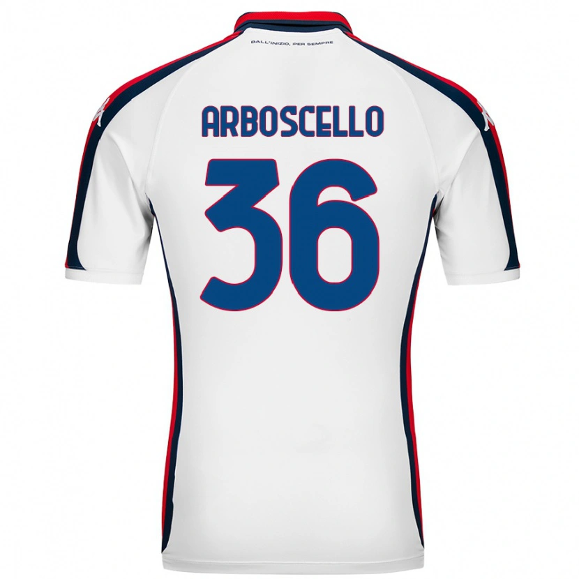 Danxen Dětské Riccardo Arboscello #36 Bílý Daleko Hráčské Dresy 2024/25 Dres