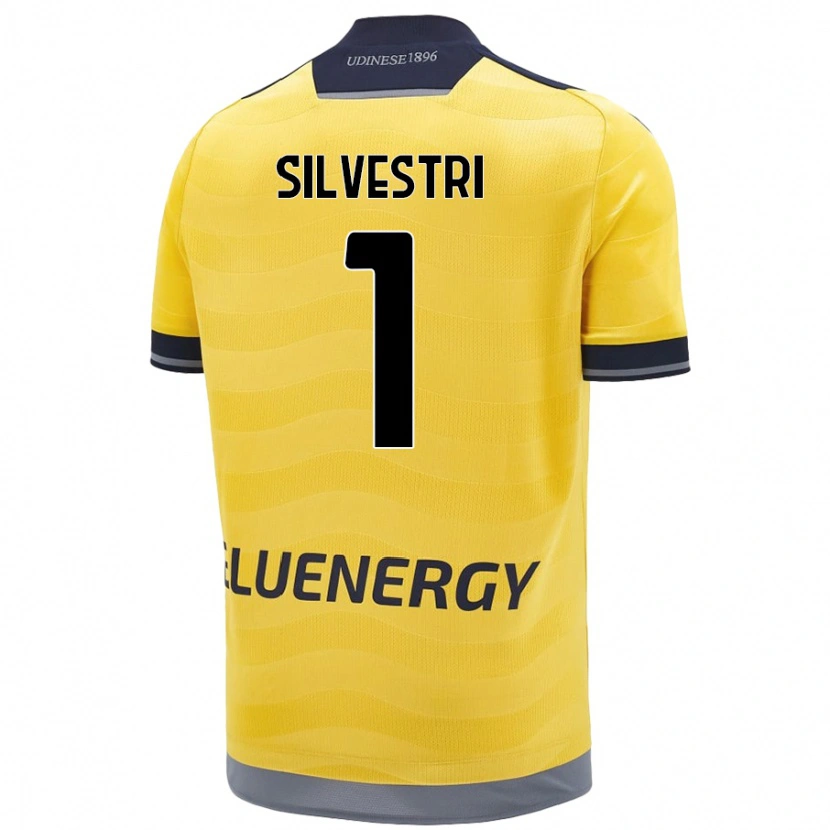 Danxen Dětské Marco Silvestri #1 Zlatý Daleko Hráčské Dresy 2024/25 Dres