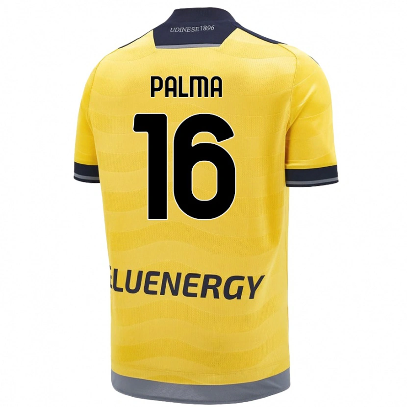 Danxen Dětské Matteo Palma #16 Zlatý Daleko Hráčské Dresy 2024/25 Dres