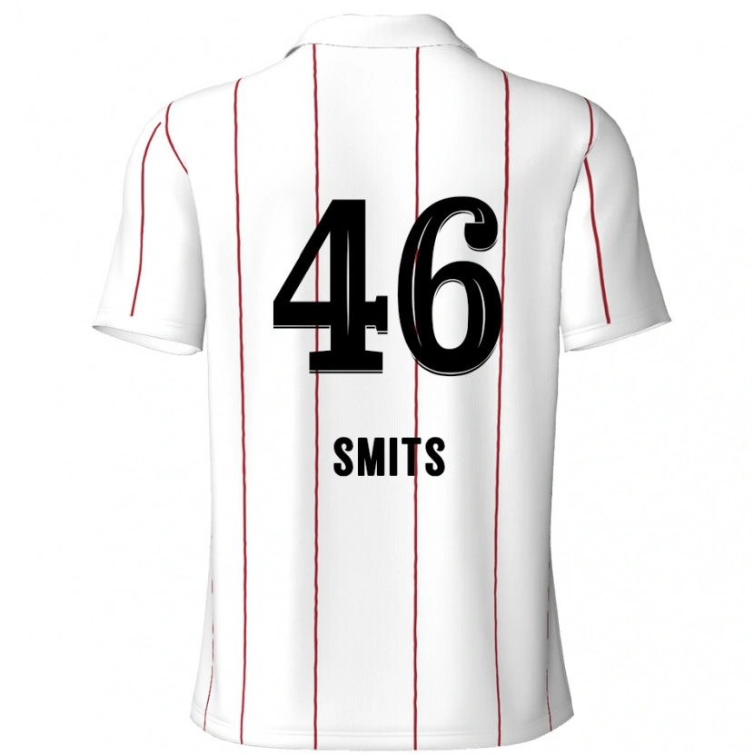 Danxen Dětské Milan Smits #46 Bílá Černá Daleko Hráčské Dresy 2024/25 Dres