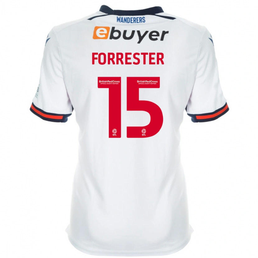 Danxen Pánské Will Forrester #15 Bílý Domů Hráčské Dresy 2024/25 Dres