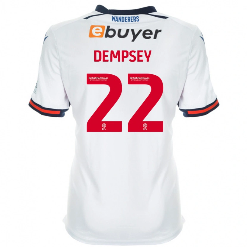 Danxen Pánské Kyle Dempsey #22 Bílý Domů Hráčské Dresy 2024/25 Dres