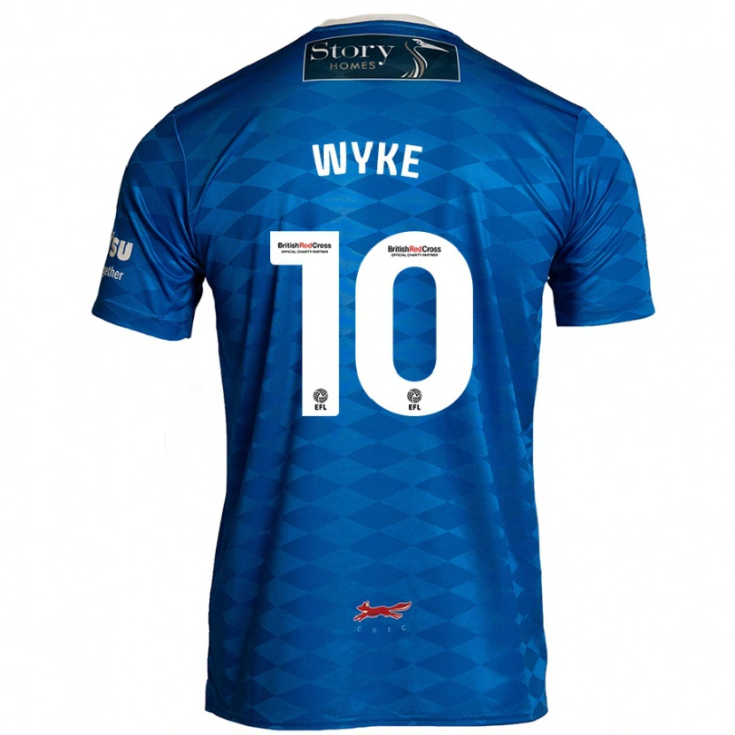 Danxen Pánské Charlie Wyke #10 Modrý Domů Hráčské Dresy 2024/25 Dres