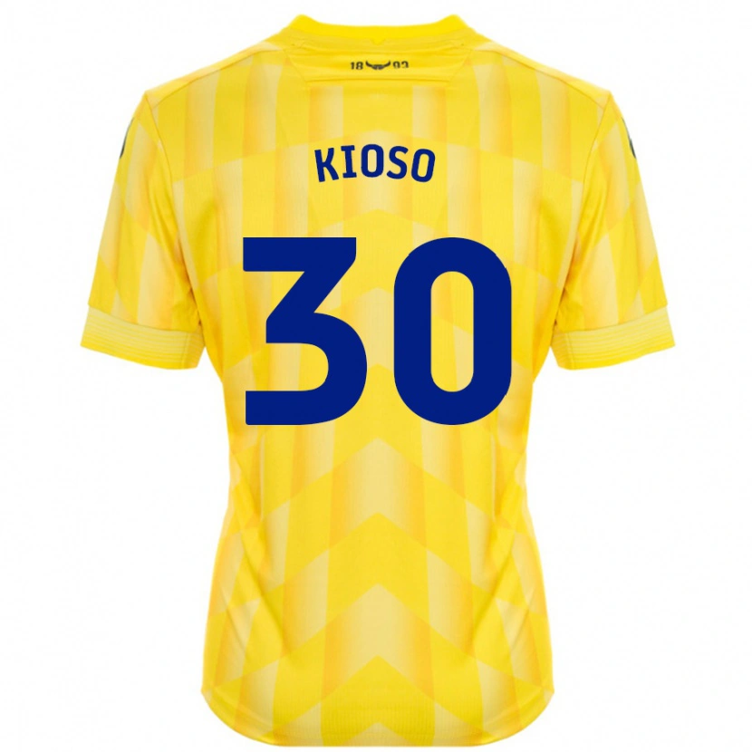 Danxen Pánské Peter Kioso #30 Žluť Domů Hráčské Dresy 2024/25 Dres