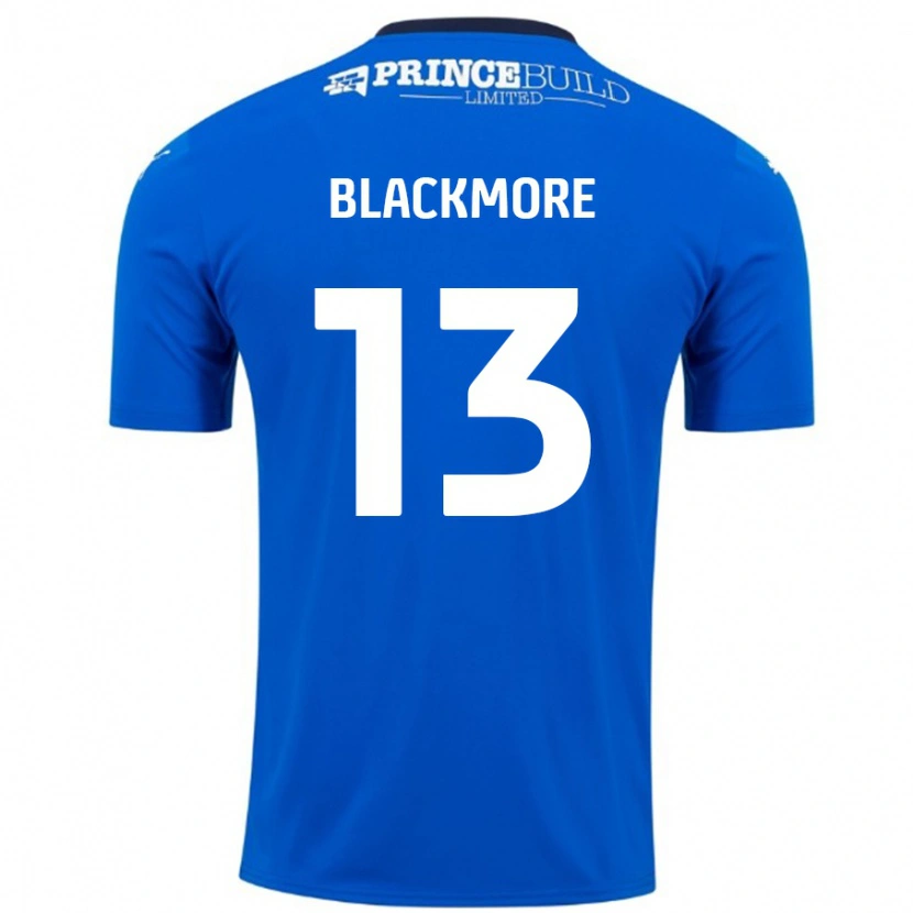 Danxen Pánské Will Blackmore #13 Modrá Bílá Domů Hráčské Dresy 2024/25 Dres