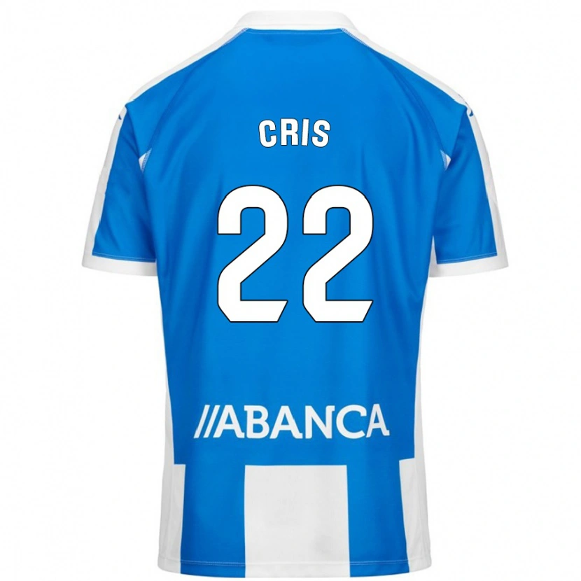 Danxen Pánské Cris #22 Modrá Bílá Domů Hráčské Dresy 2024/25 Dres