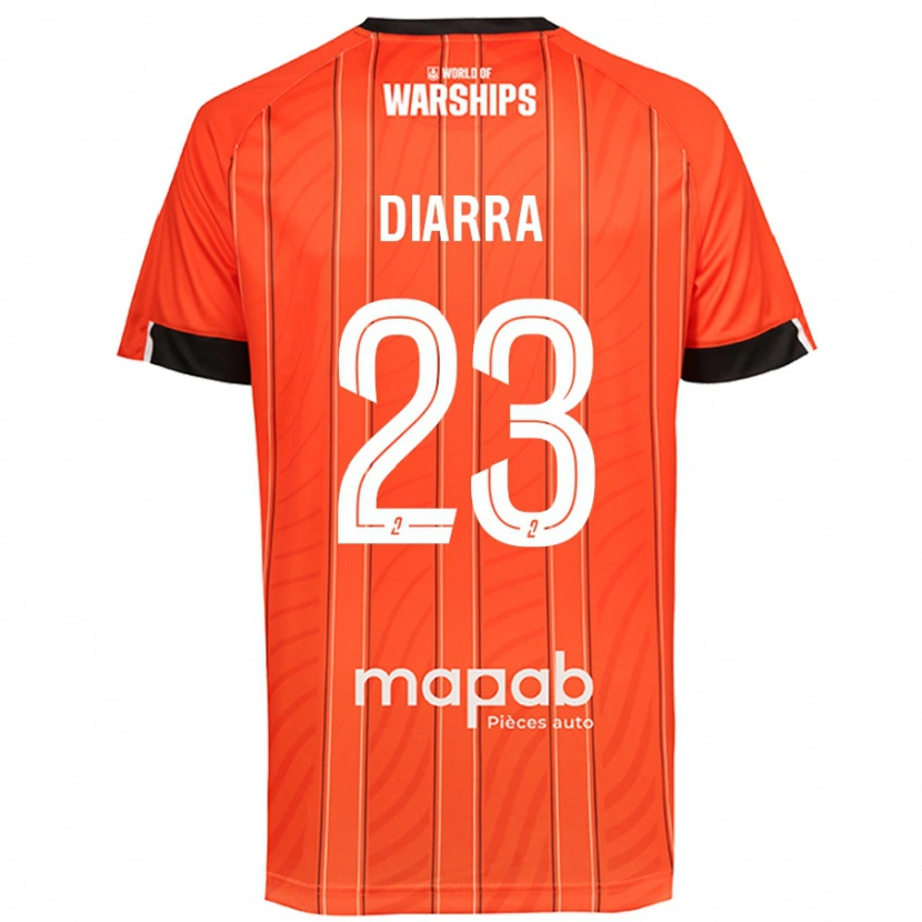 Danxen Pánské Stéphane Diarra #23 Pomerančový Domů Hráčské Dresy 2024/25 Dres