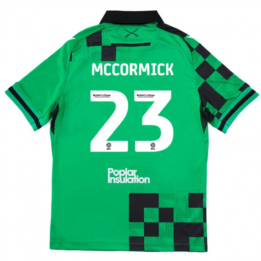 Danxen Pánské Luke Mccormick #23 Zelená Černá Daleko Hráčské Dresy 2024/25 Dres