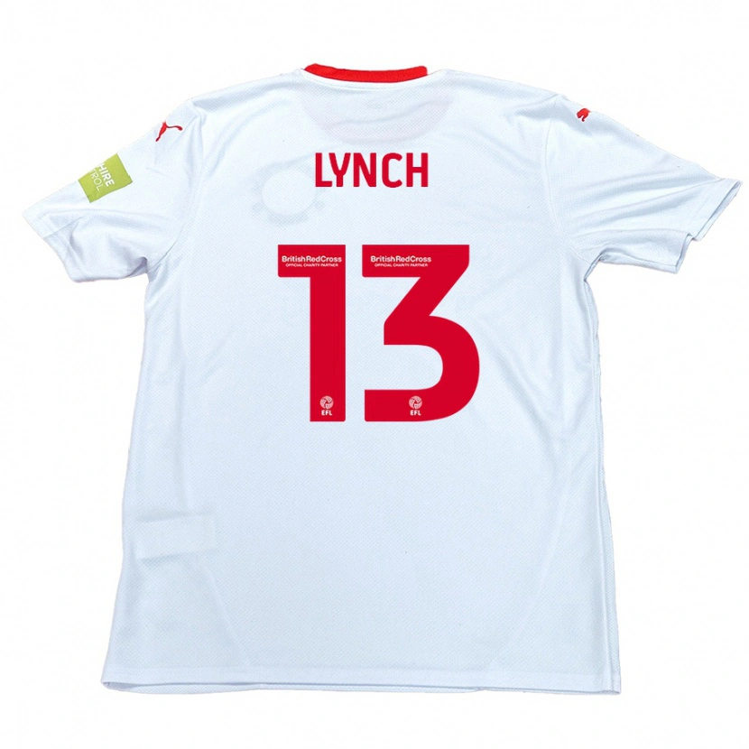 Danxen Pánské Jay Lynch #13 Bílý Daleko Hráčské Dresy 2024/25 Dres