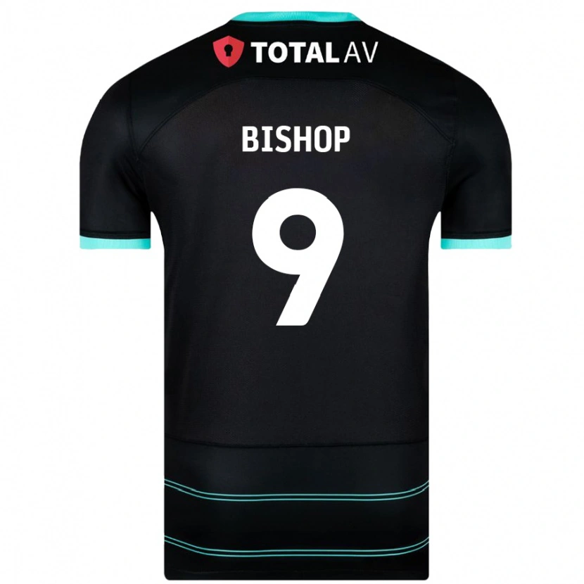 Danxen Pánské Colby Bishop #9 Černý Daleko Hráčské Dresy 2024/25 Dres