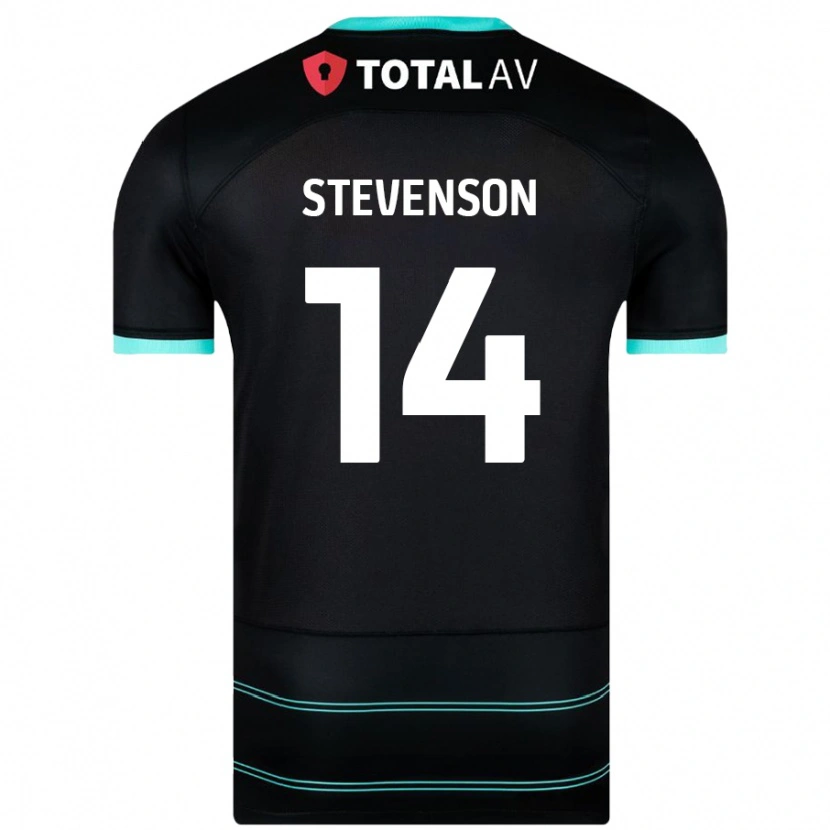 Danxen Pánské Ben Stevenson #14 Černý Daleko Hráčské Dresy 2024/25 Dres