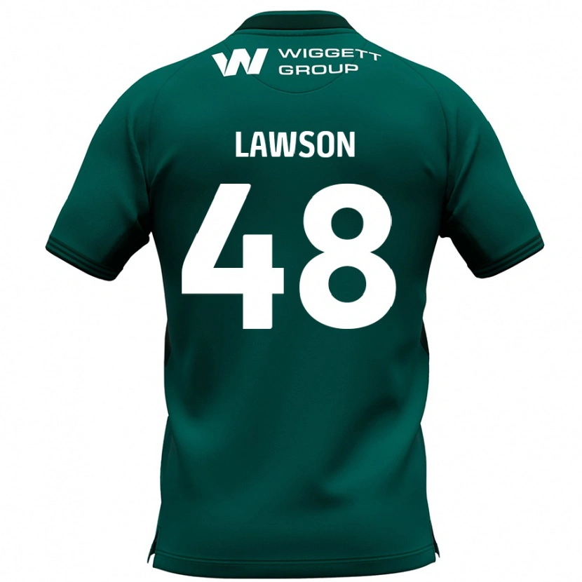 Danxen Pánské Sha'mar Lawson #48 Zelený Daleko Hráčské Dresy 2024/25 Dres