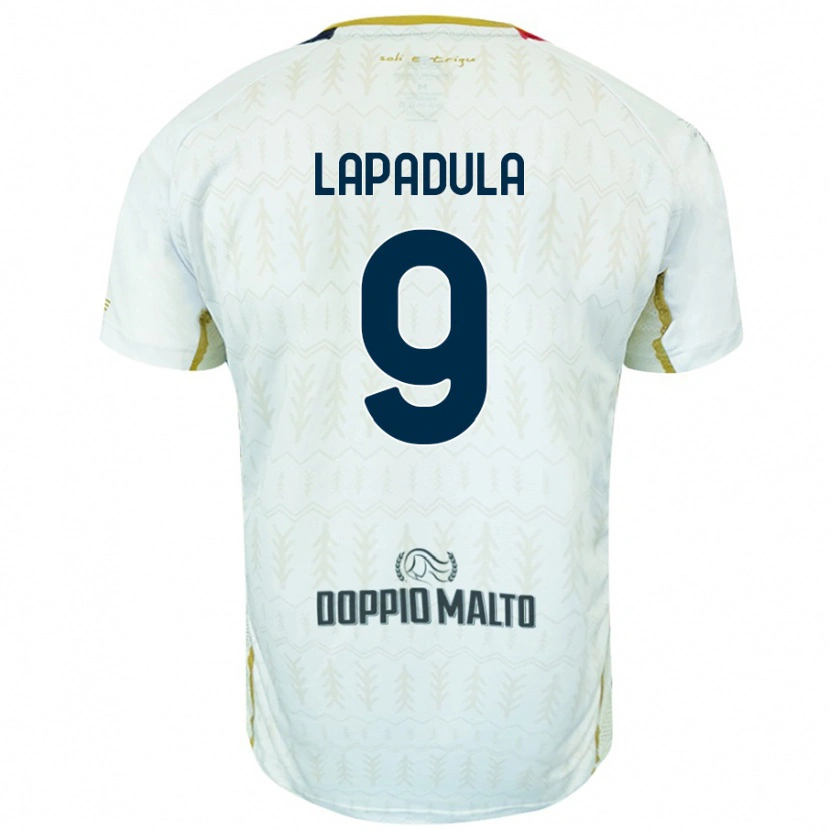 Danxen Pánské Gianluca Lapadula #9 Bílý Daleko Hráčské Dresy 2024/25 Dres