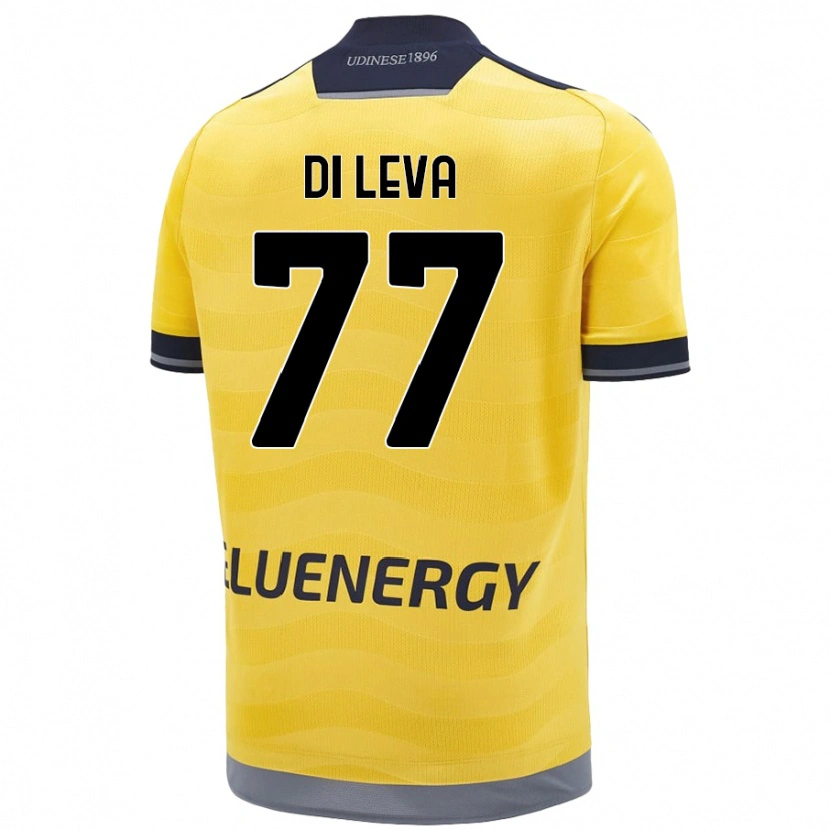 Danxen Pánské Vincenzo Di Leva #77 Zlatý Daleko Hráčské Dresy 2024/25 Dres