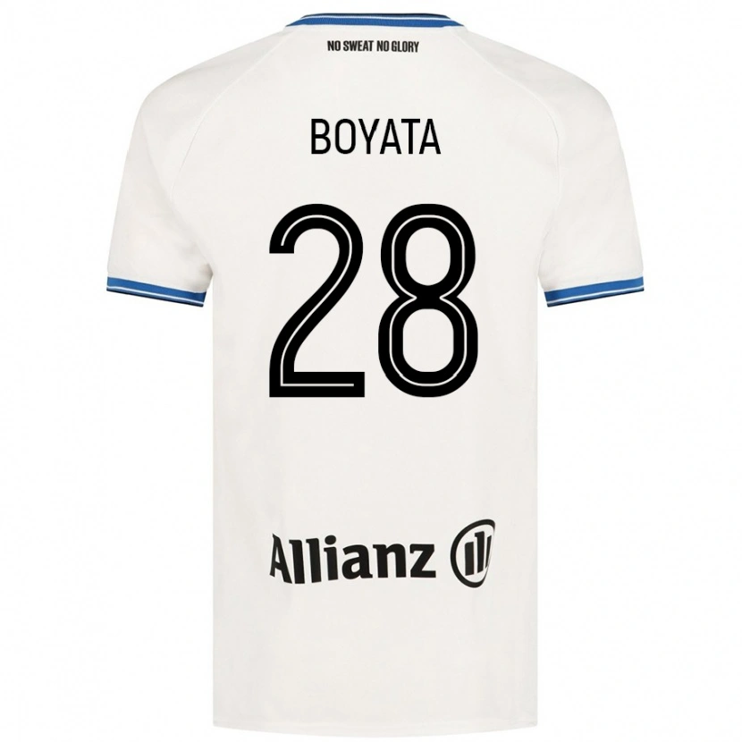 Danxen Pánské Dedryck Boyata #28 Bílý Daleko Hráčské Dresy 2024/25 Dres