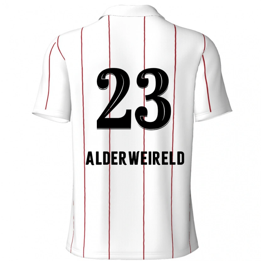 Danxen Pánské Toby Alderweireld #23 Bílá Černá Daleko Hráčské Dresy 2024/25 Dres