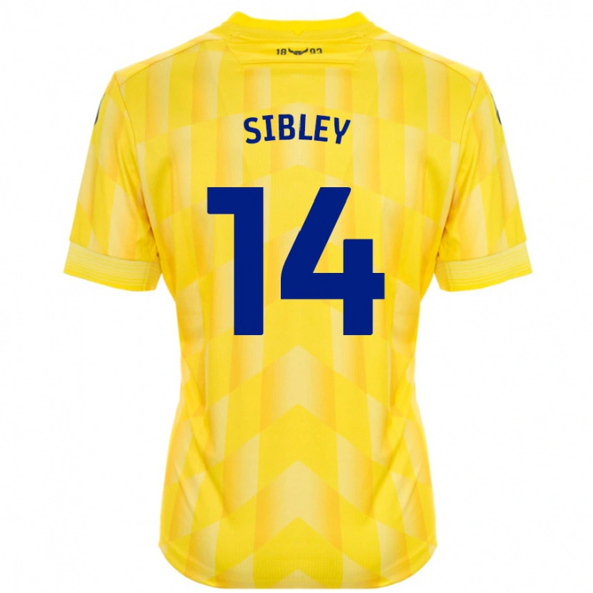 Danxen Dámské Louie Sibley #14 Žluť Domů Hráčské Dresy 2024/25 Dres