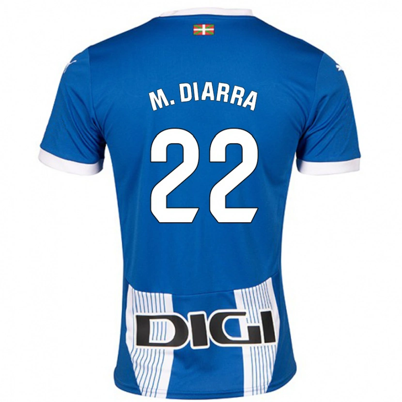 Danxen Dámské Moussa Diarra #22 Modrý Domů Hráčské Dresy 2024/25 Dres