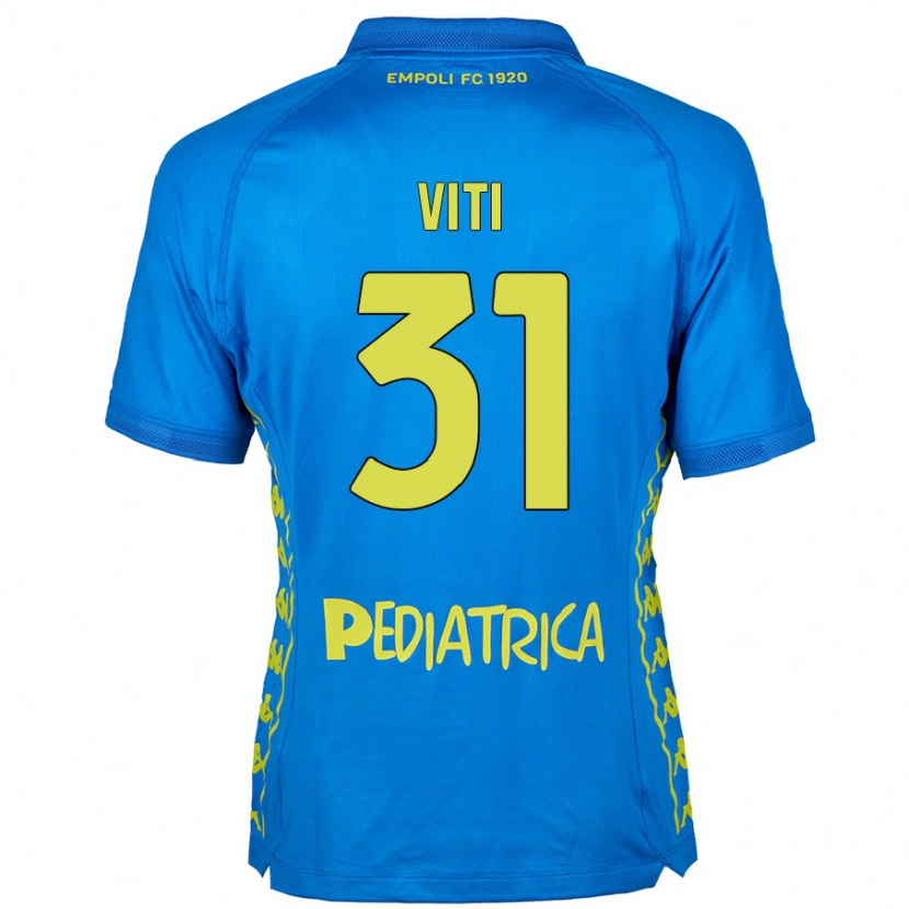 Danxen Dámské Vittorio Viti #31 Modrý Domů Hráčské Dresy 2024/25 Dres