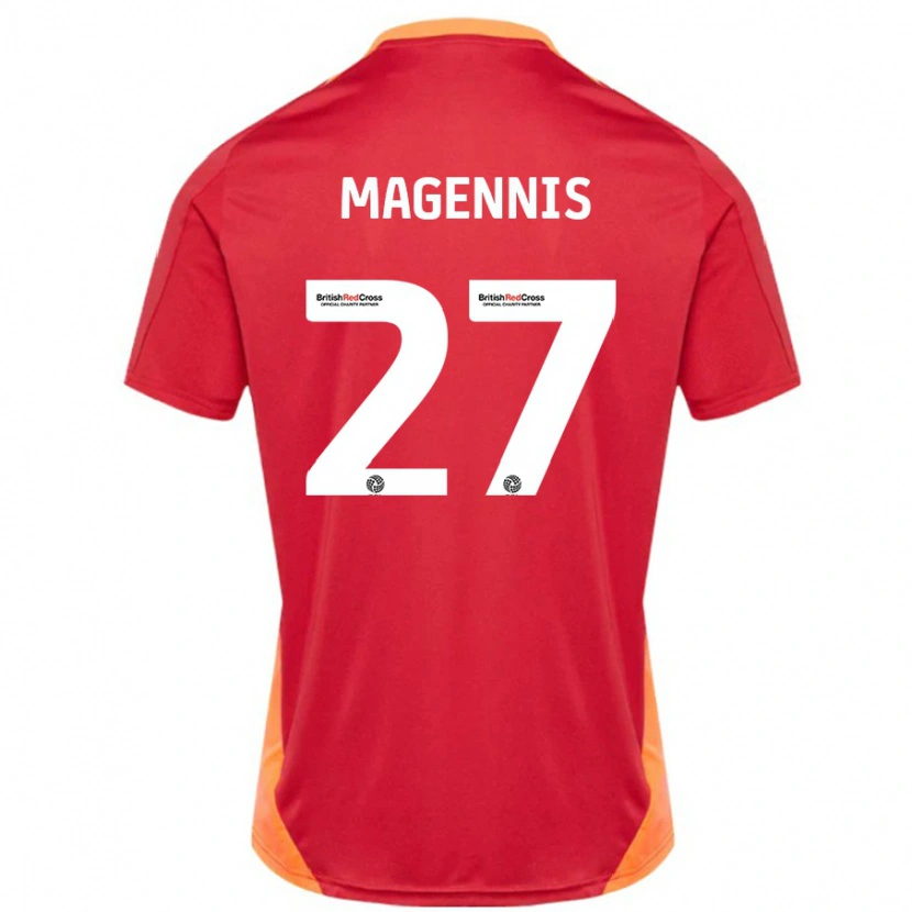 Danxen Dámské Josh Magennis #27 Modrá Až Bílá Daleko Hráčské Dresy 2024/25 Dres