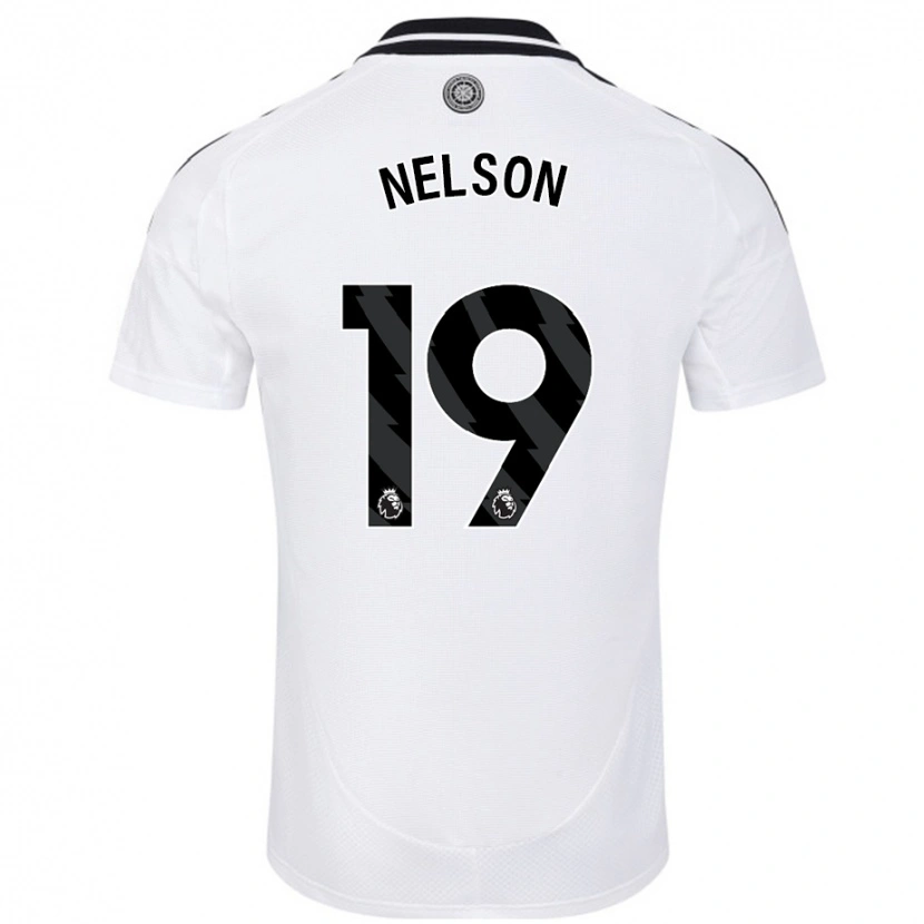 Danxen Dětské Reiss Nelson #19 Bílý Domů Hráčské Dresy 2024/25 Dres