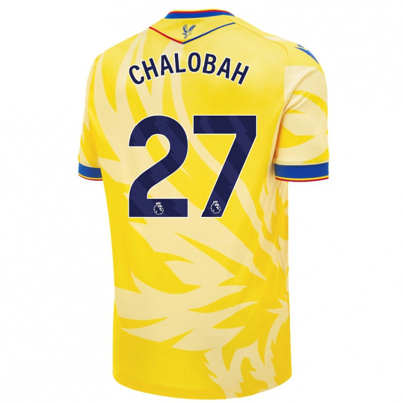 Danxen Dětské Trevoh Chalobah #27 Žluť Daleko Hráčské Dresy 2024/25 Dres