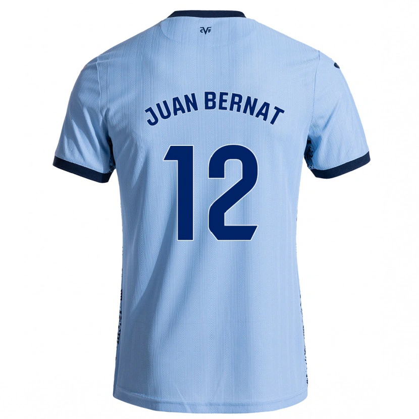 Danxen Dětské Juan Bernat #12 Nebesky Modrá Daleko Hráčské Dresy 2024/25 Dres