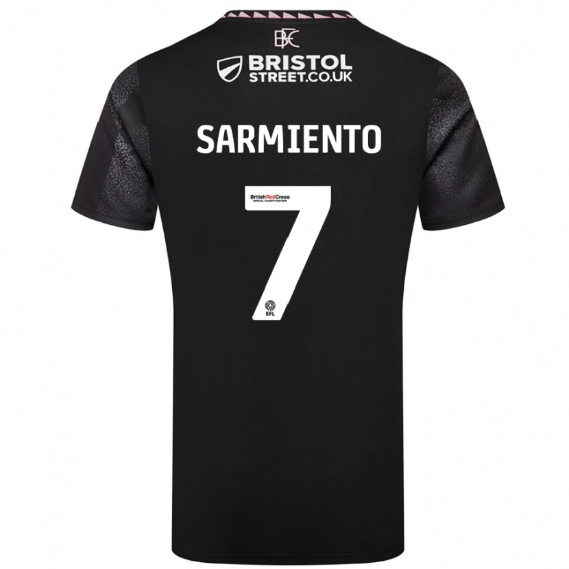 Danxen Dětské Jeremy Sarmiento #7 Černý Daleko Hráčské Dresy 2024/25 Dres