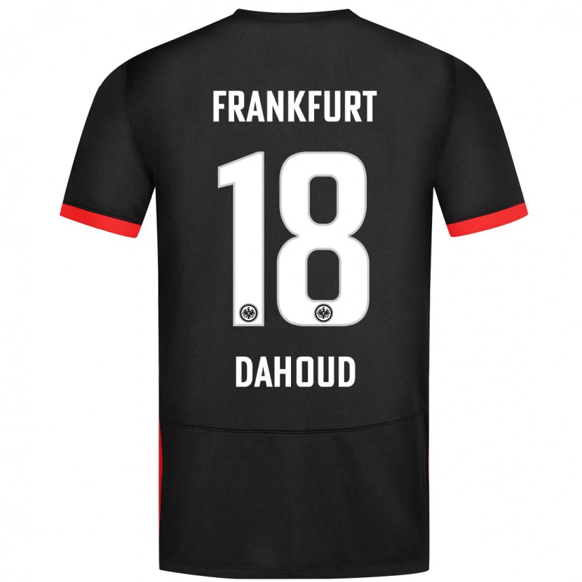 Danxen Dětské Mahmoud Dahoud #18 Černý Daleko Hráčské Dresy 2024/25 Dres