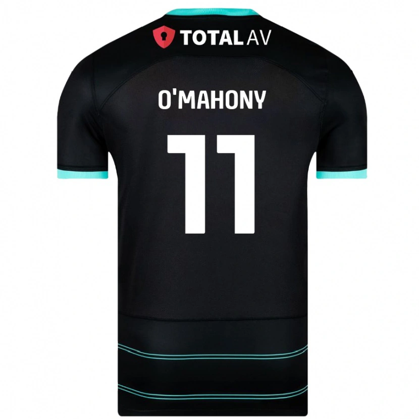 Danxen Dětské Mark O'mahony #11 Černý Daleko Hráčské Dresy 2024/25 Dres