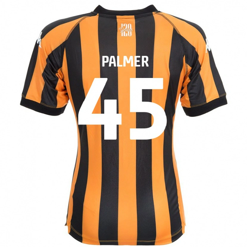 Danxen Dětské Kasey Palmer #45 Černá Ambra Domů Hráčské Dresy 2024/25 Dres