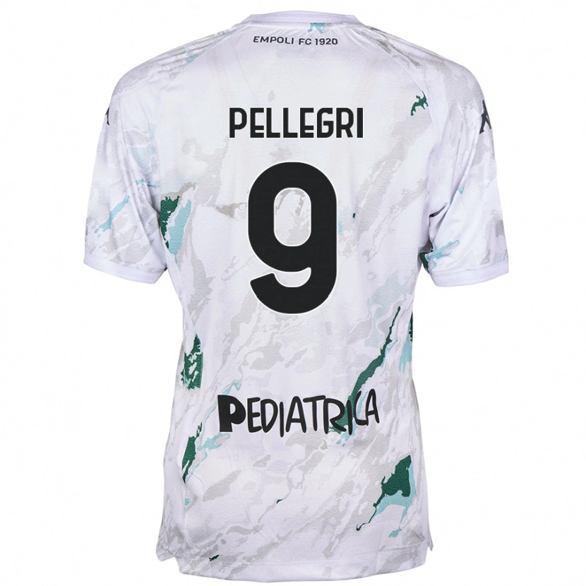 Danxen Dětské Pietro Pellegri #9 Šedá Daleko Hráčské Dresy 2024/25 Dres